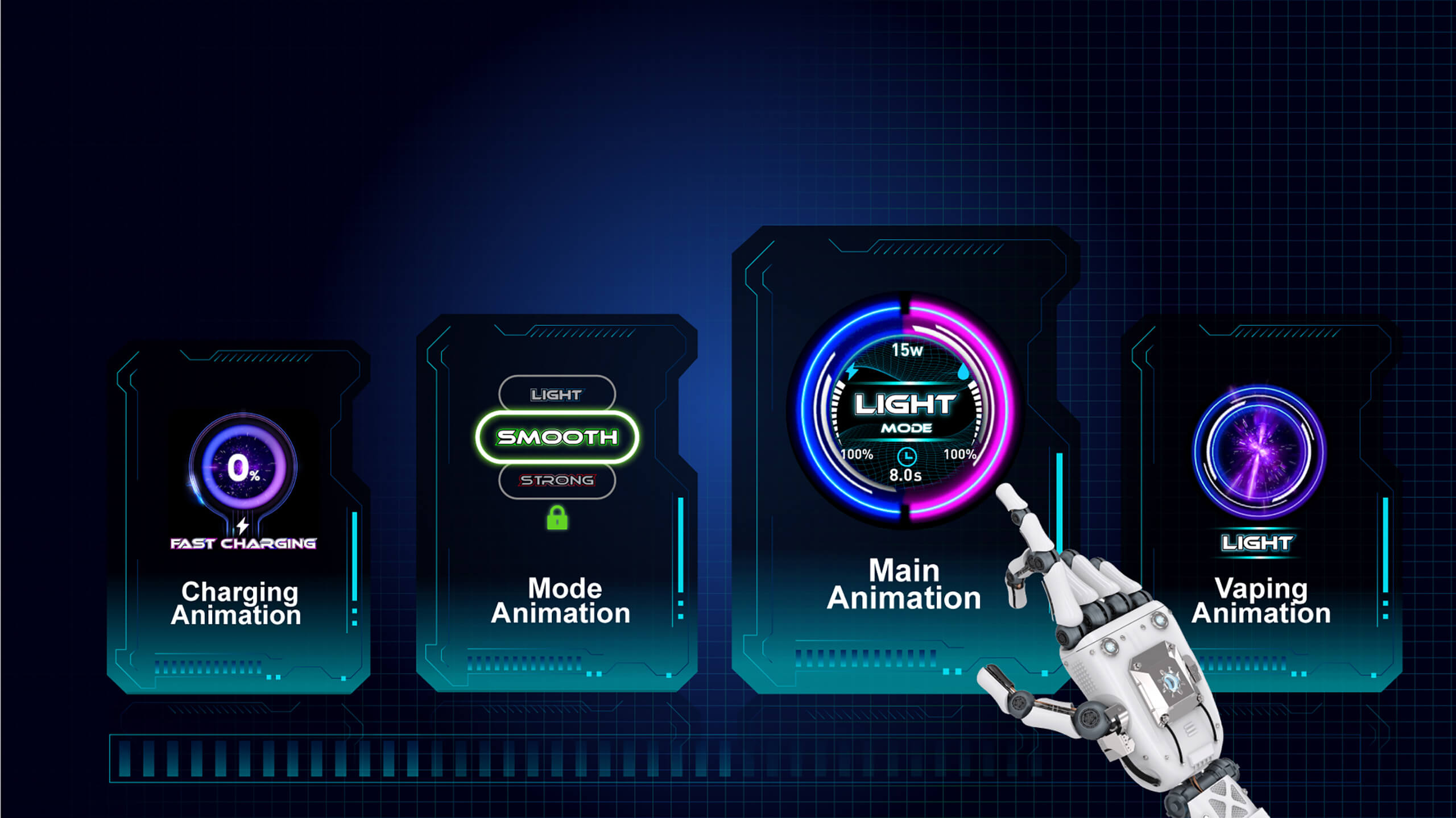 Airis alpha Product function display 2