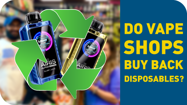 do vape shops buy back disposables