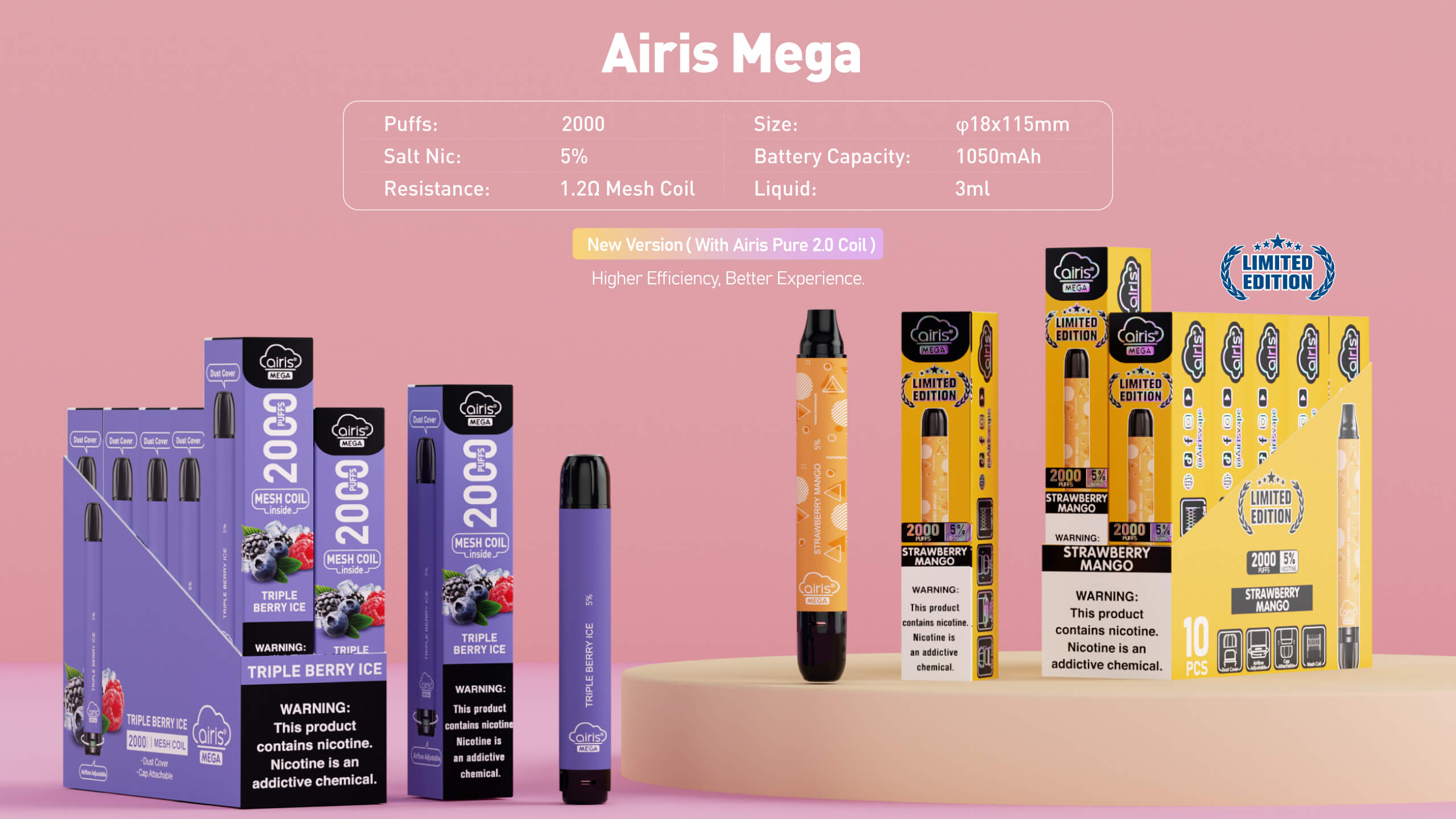 airis mega Function Display 8