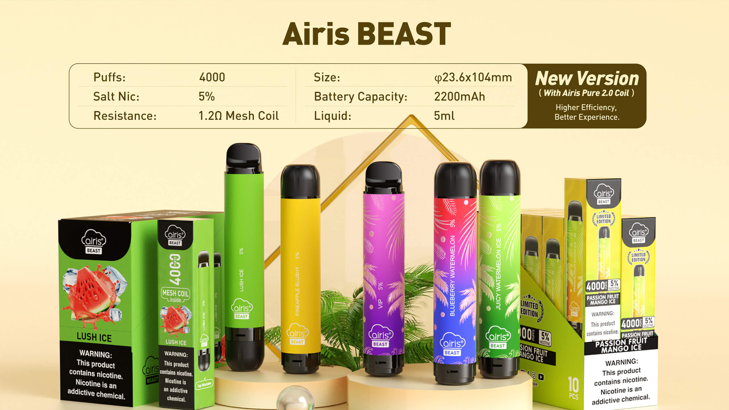 airis beast 4000 - Airis® | Disposable Vape Brands